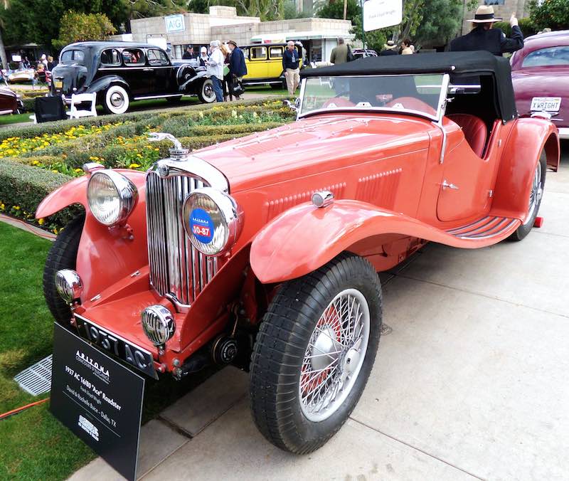 1937 AC 16/80 'Ace' Roadster