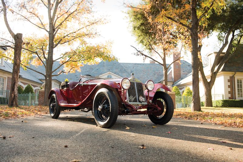 1931 Alfa Romeo 6C 1750 Gran Sport Spider (photo: Darin Schnabel) Darin Schnabel ©2015 Courtesy of RM Auctions