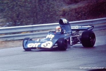 Jackie Stewart’s Tyrrell at speed
