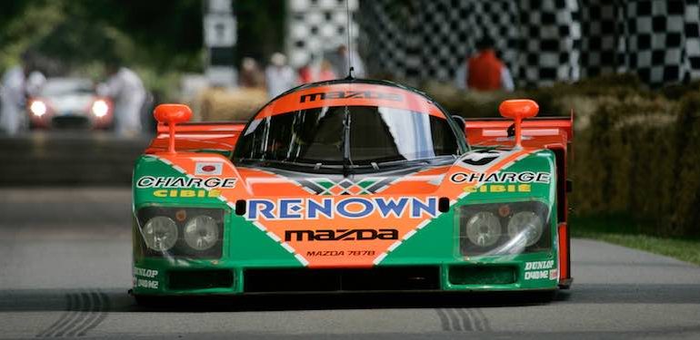 Le Mans-winning Mazda 787B John Colley