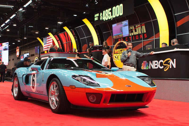 2006 Ford GT Heritage Edition sold for $475,000