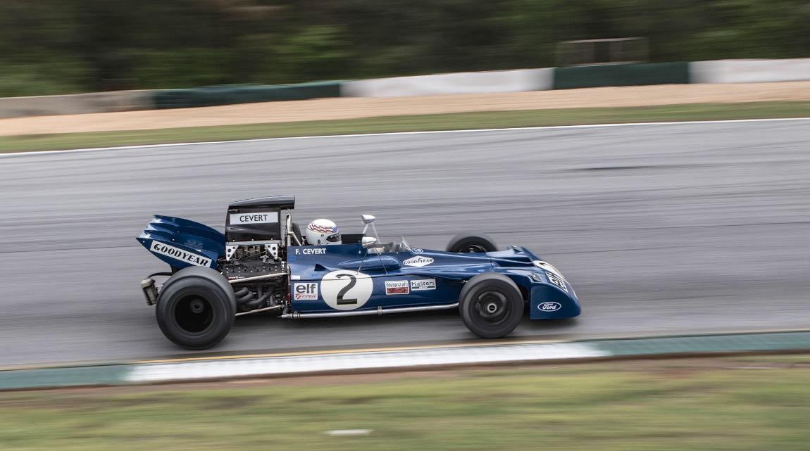 Delane, 71 Tyrrell 002 Peter Falkner
