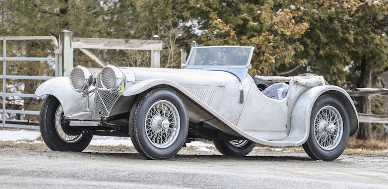 1935 Jaguar SS90 (photo: Pawel Litwinski)