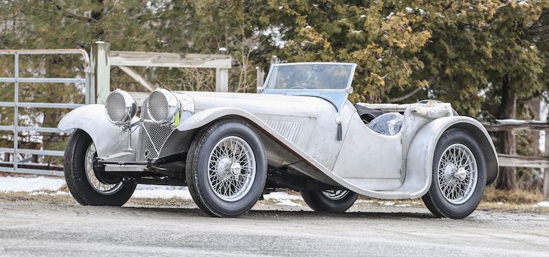 1935 Jaguar SS90 (photo: Pawel Litwinski)