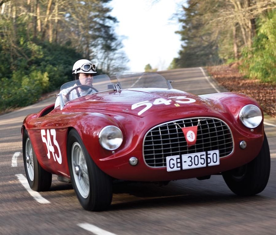 1952 Ferrari 212 Export Barchetta by Touring Tim Scott ©2015 Courtesy of RM Auctions