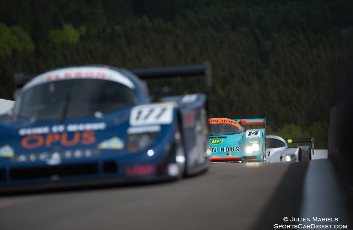 Group C class exiting pits Julien Mahiels