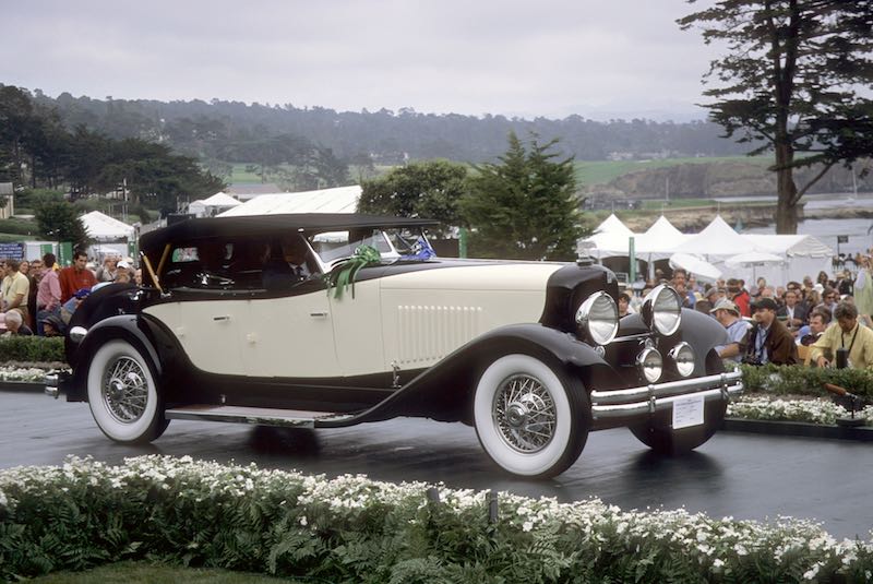 Year:1931, Make:duPont, Model:Model H, Coachbuilder:Merrimac, Style;Sport Phaeton, Owner:Richard E. Riegel Jr., Exhibit Year:2005,