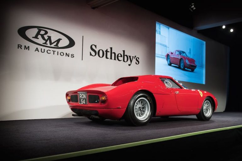 1964 Ferrari 250 LM sold for $17,600,000 Darin Schnabel ©2015 Courtesy of RM Sothebys