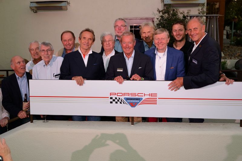 Some of the iconic drivers on hand during Rennsport Reunion V