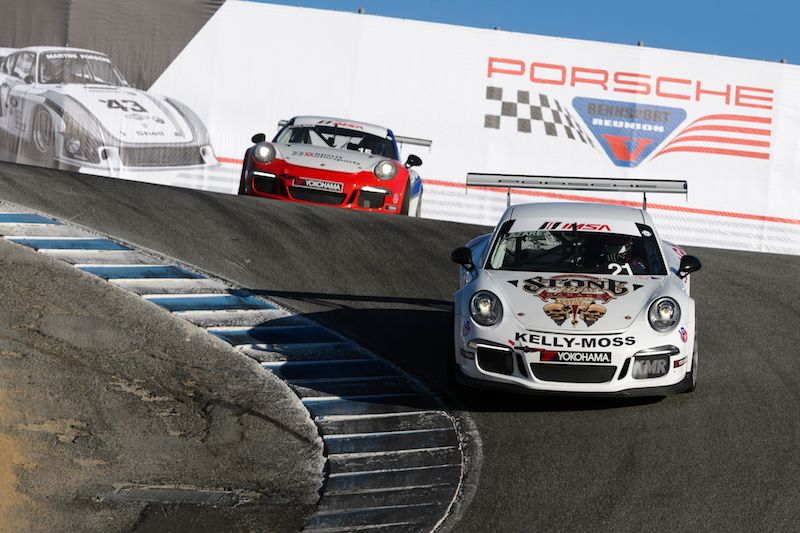 GT3 Cup race during Rennsport Reunion V