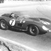 Mike Hawthorn and Luigi Musso raced the Ferrari 335 S Spider (chassis 0674) at Le Mans in 1957