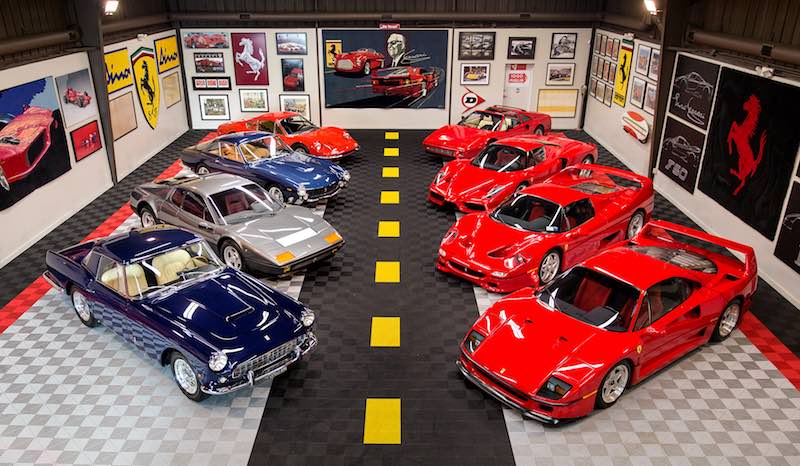 Tony Shooshani Ferrari Collection (photo: Mike Maez)