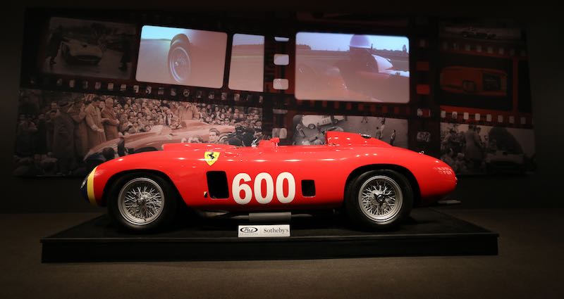 1956 Ferrari 290 MM sold for $28,050,000 Ben Majors (c) 2015 courtesy RM Sotheby's