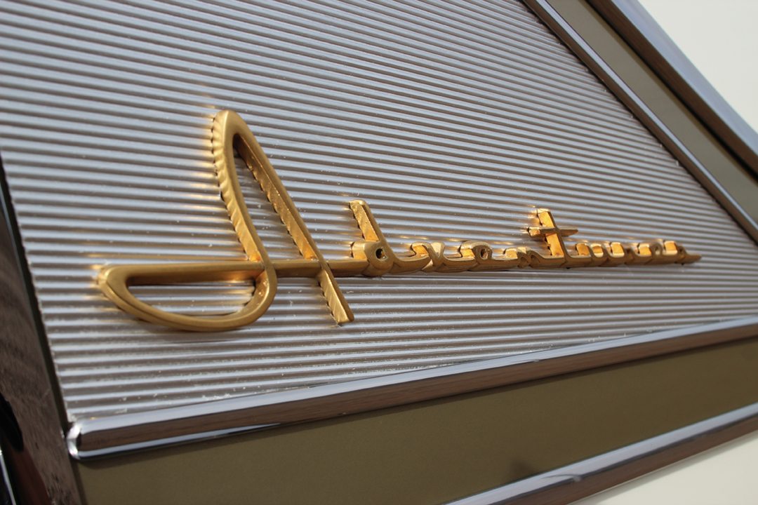 DeSoto Adventurer nameplate