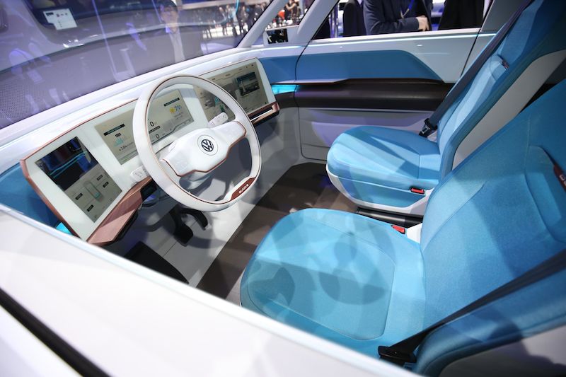 Inside the Volkswagen Budd-e Concept