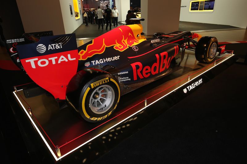 Red Bull Formula 1 display