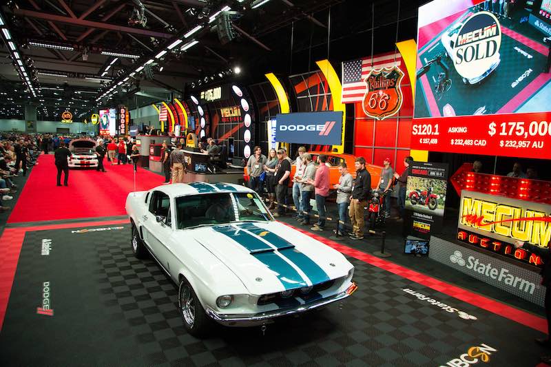 1967 Shelby GT500 Fastback (Lot S120.1) sold for $170,000 Christoffel