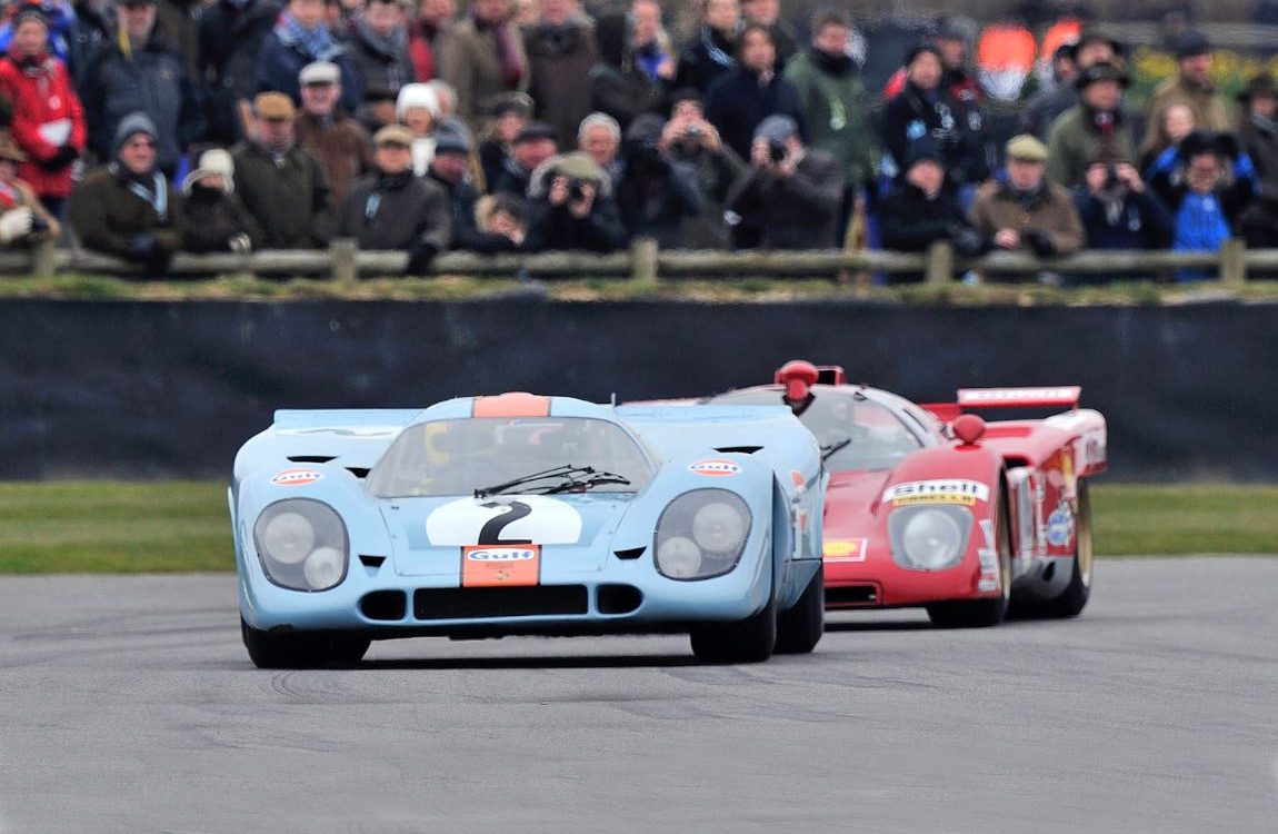 1969 Porsche 917K and 1970 Ferrari 512M TIM SCOTT FLUID IMAGES