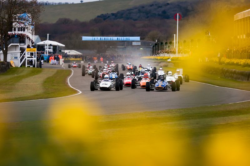 The Derek Bell Cup enters the first corner (Photo: Drew Gibson) Drew Gibson