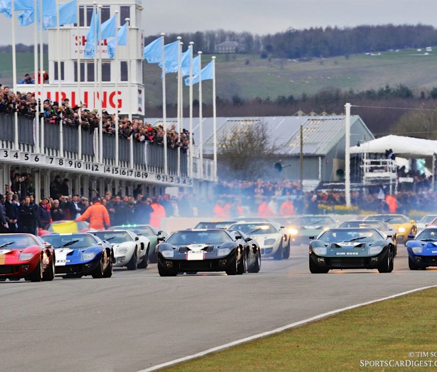 Goodwood Members Meeting 2016 - Ford GT40 Race TIM SCOTT FLUID IMAGES