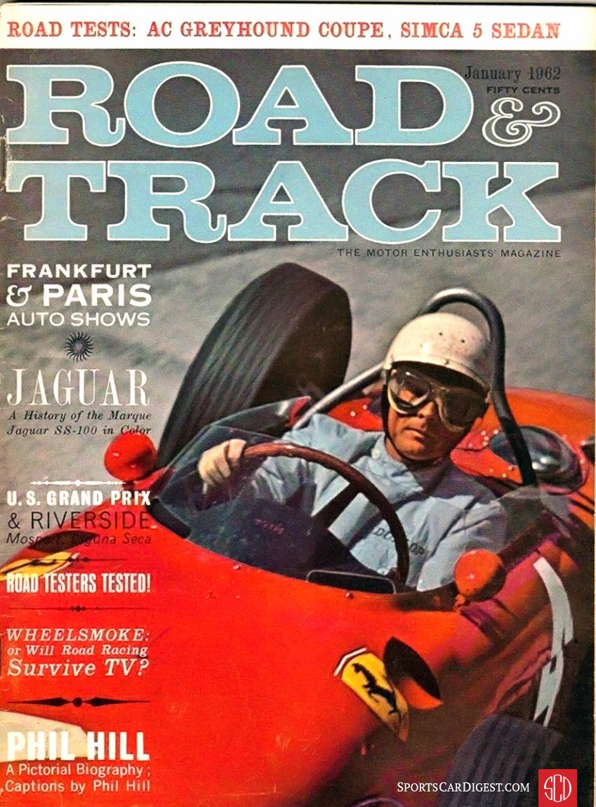 Road and Track magazine, January 1962 Picasa