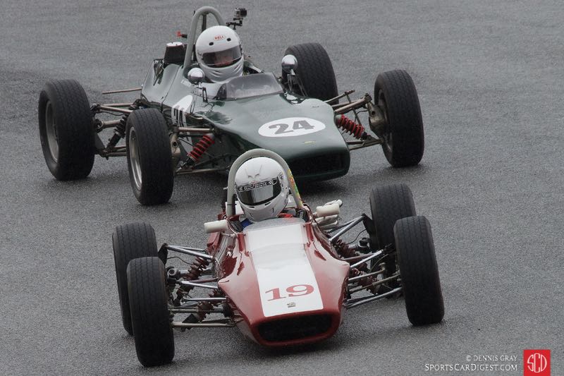 Markus Auerbach - 1970 Titan Mk6 and Michael Wirrick - 1972 Lola T204. DennisGray