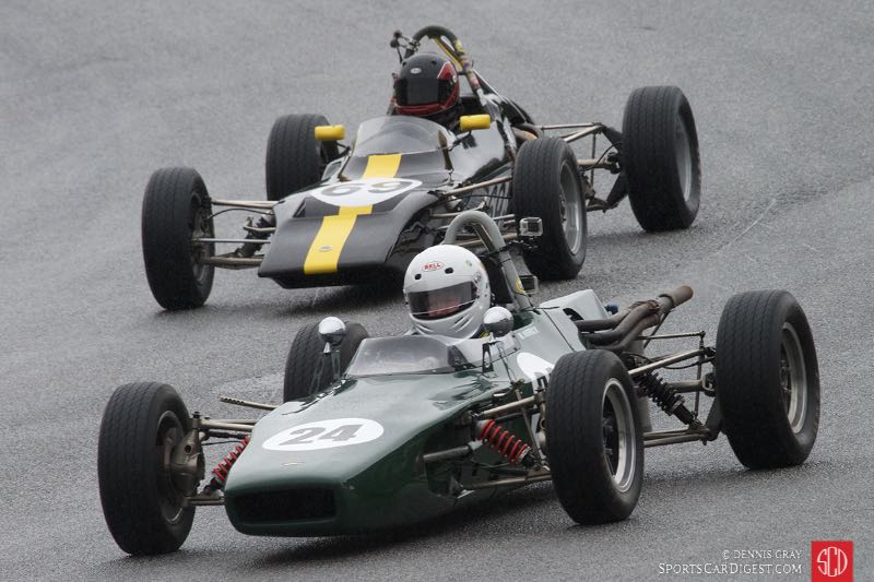 Michael Wirrick - 1972 Lola T204 and David Grieger - 1971 Lotus 69. DennisGray