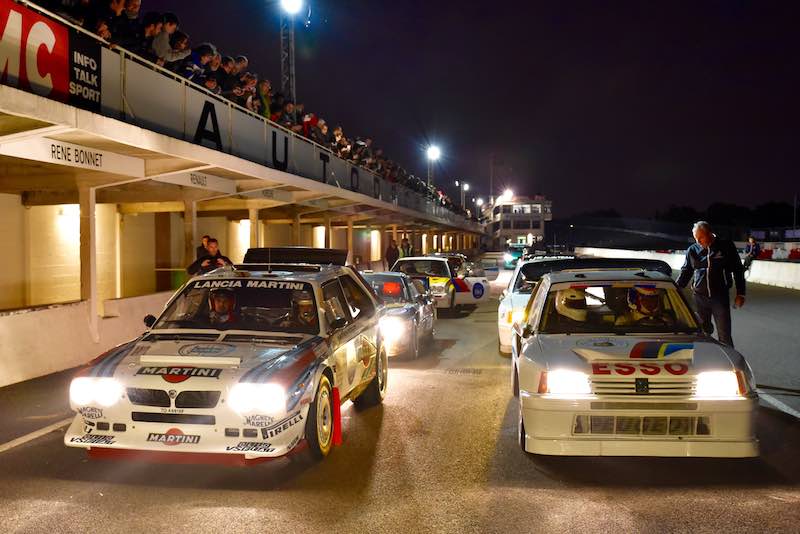 Group B Rally Cars at Les Grandes Heures Automobiles