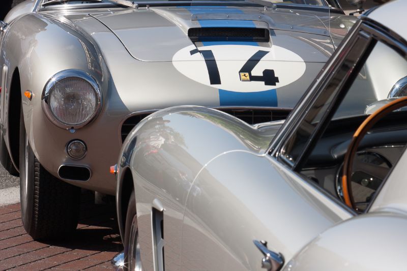 Facing off, the 250 GT SWBs