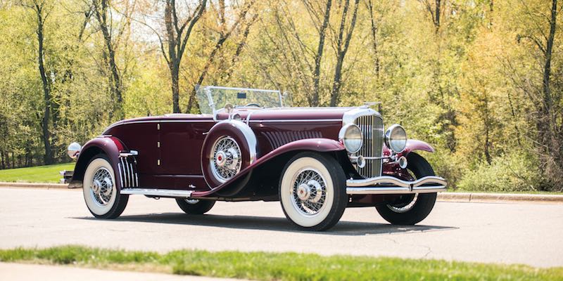 1929 Duesenberg Model J 'Disappearing Top' Convertible Coupe by Murphy Darin Schnabel ©2016 Courtesy of RM Sotheby's