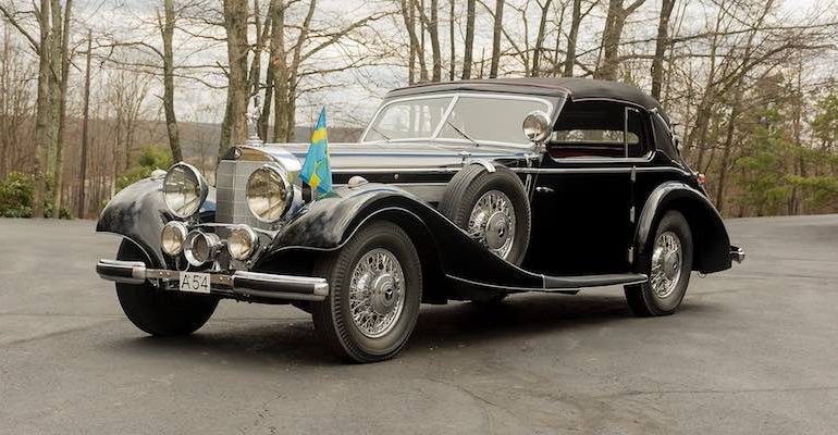 1938 Mercedes Benz 540K Norrmalm Cabriolet