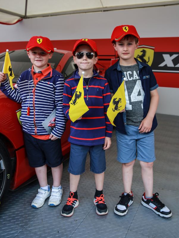 Ferraris at 2016 Goodwood Festival of Speed