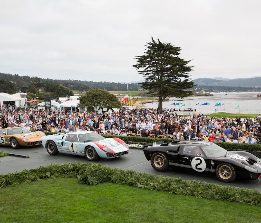 1-2-3 Ford GT40 Victory at Le Mans 50th Anniversary Celebration Steve_Burton