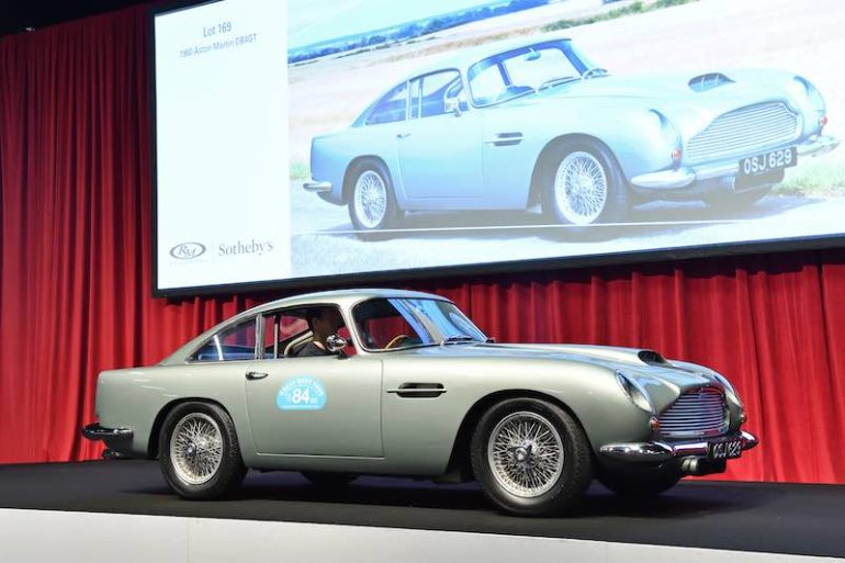 1960 Aston Martin DB4GT (photo: Tim Scott) TIM SCOTT FLUID IMAGES