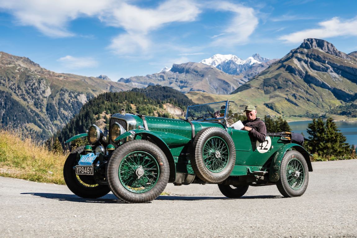Alpine Trial 2016., Alpine Trial 2016. Annecy - Annecy, Car 42 Robert Wilkinson(GB) / Mark Wilkinson(GB) 1926 Bentley 6.5 Tourer