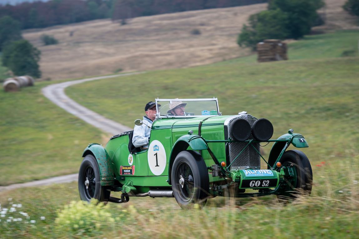 Car 01 Gareth Burnett (GB) / Jez Haylock (GB) 1934 Talbot 105 Alpine