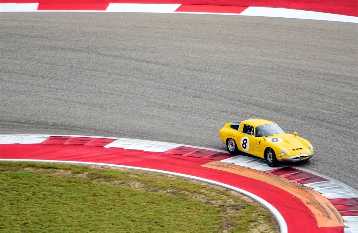 1963 Alfa Romeo TZ with Joe Colasacco.