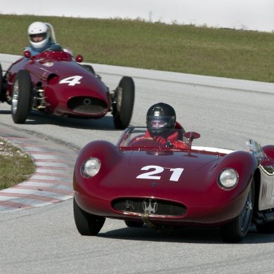 Cavallino Classic PBIR Jan 2013
21 Maserati 200 SI
4 Maserati 250F Chuck Andersen