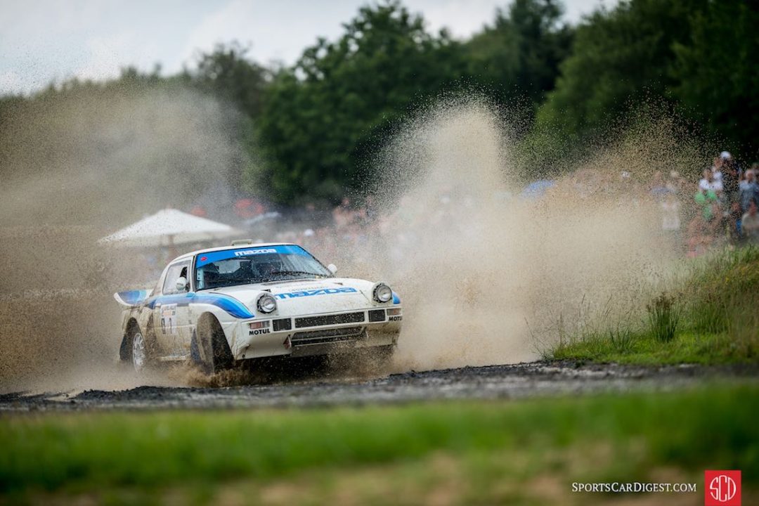 Ifi Rally Getting Sideways at the 2016 Eifel Rallye Festival