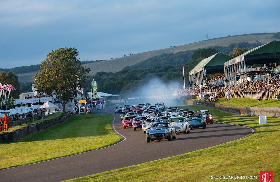 Start of the Kinrara Trophy race at the Goodwood Revival 2016 Julien Mahiels