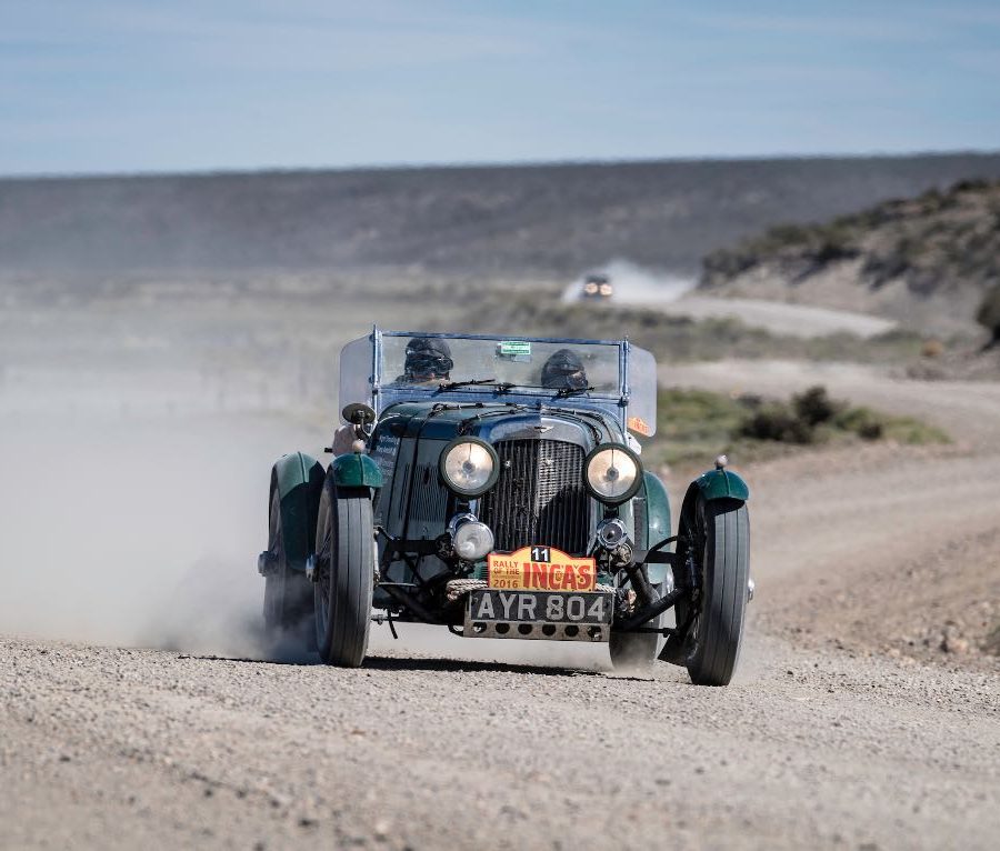 Car 11 Nigel Dowding(GB) / Mary Antcliff(GB)1934 - Aston Martin MkII, Rally of the Incas 2016