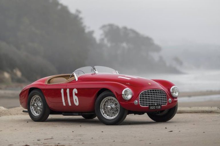 1950 Ferrari 166 MM Touring Barchetta Patrick Ernzen ©2017 Courtesy of RM Sotheby's