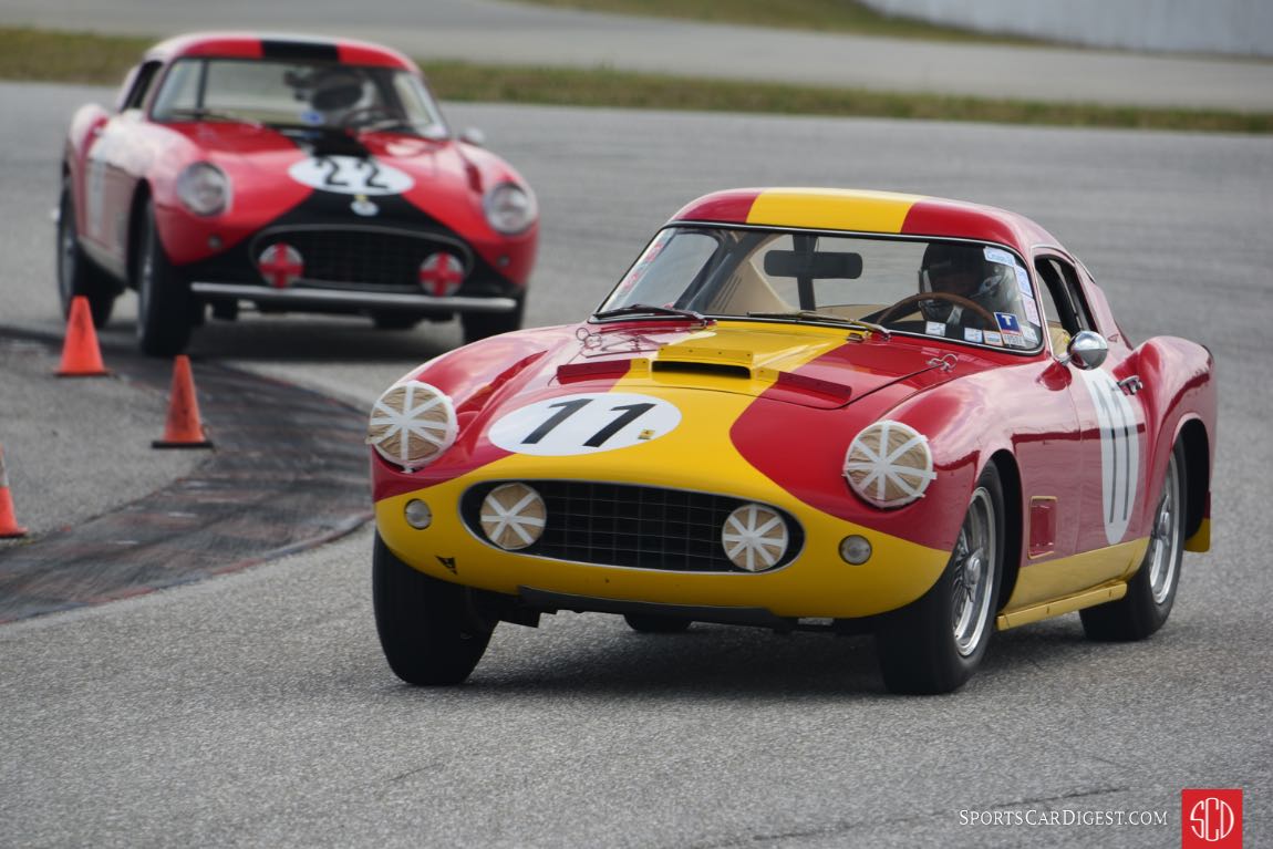 1959 250 GT TDF - s/n: 1321GT- 1958 250 GT LWB-TDF s/n: 0881GT. Michael Casey-DiPleco