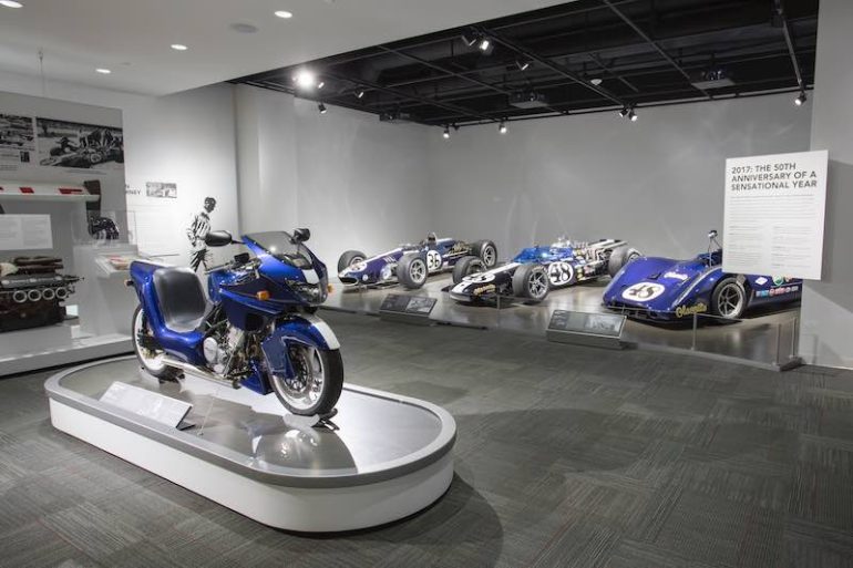 Dan Gurney Petersen Museum Exhibit