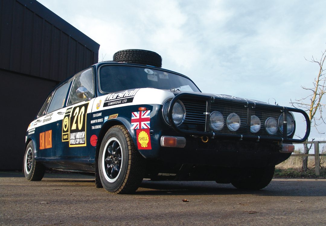 1969 Austin Maxi Rally Car. Photo: Kary Jiggle