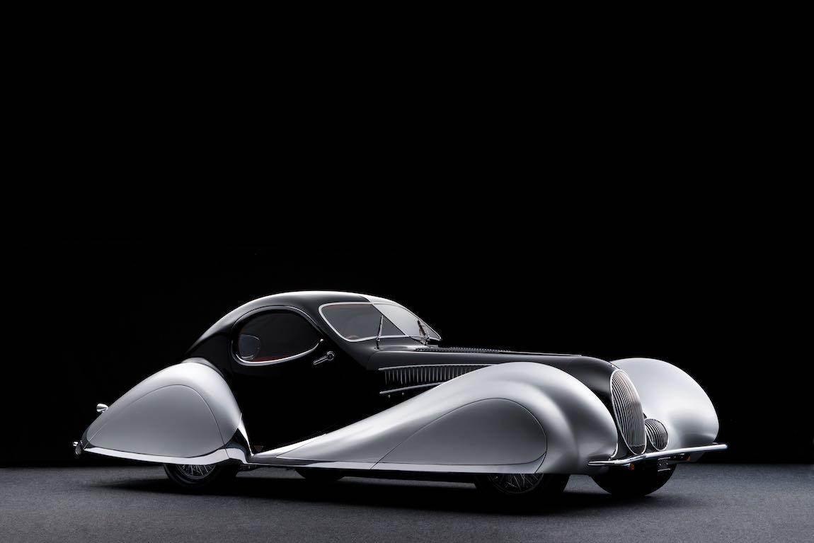 1937 Talbot-Lago T150-C SS 'Teardrop' Coupe (photo: Fotohalle Unger) Fotohalle Unger ©2017 Courtesy of RM Sotheby's