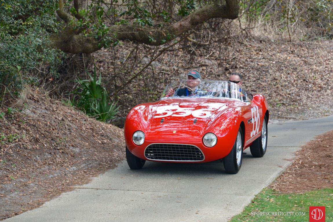 Ferrari 166 MM/53 was in the movie 'The Racers' with Kirk Douglas