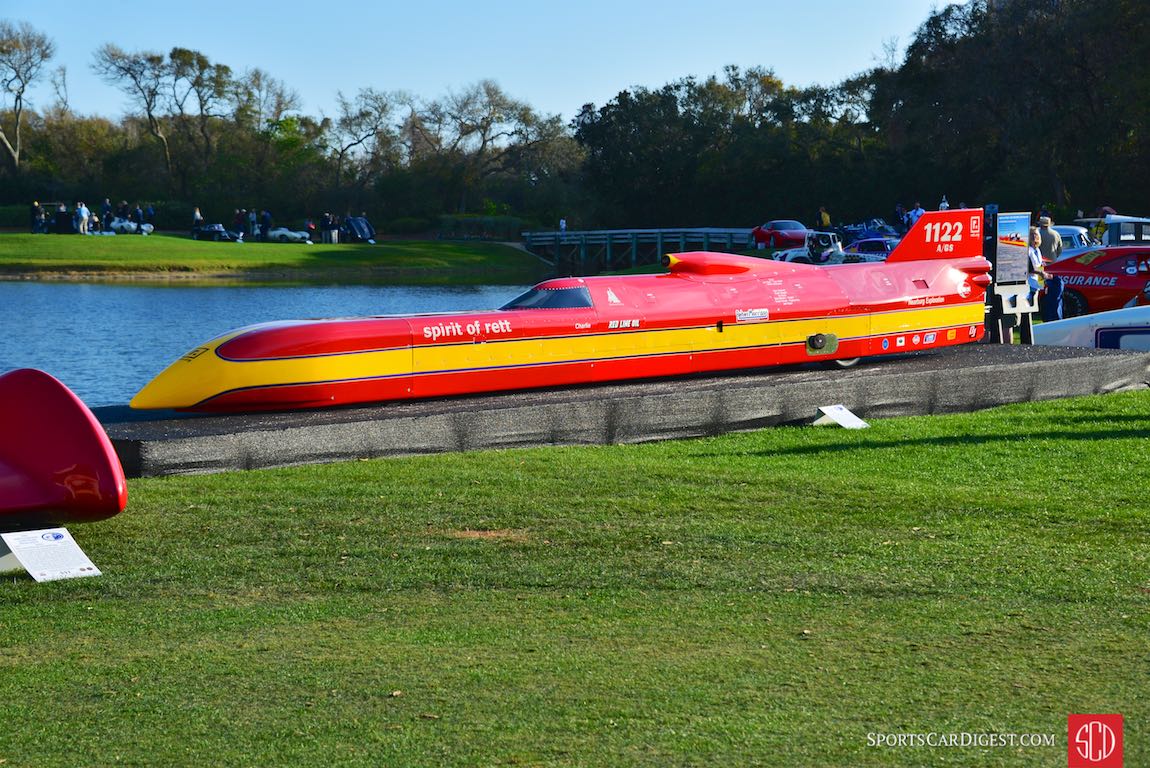 Spirit of Rett Streamliner owns the single-engine naturally aspirated speed record at Bonneville