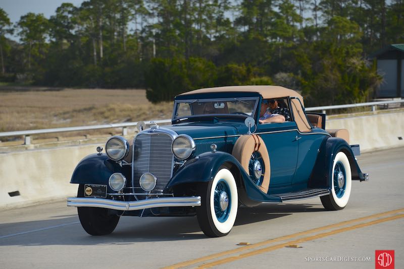 1933 Lincoln LeBaron KB Convertible Coupe