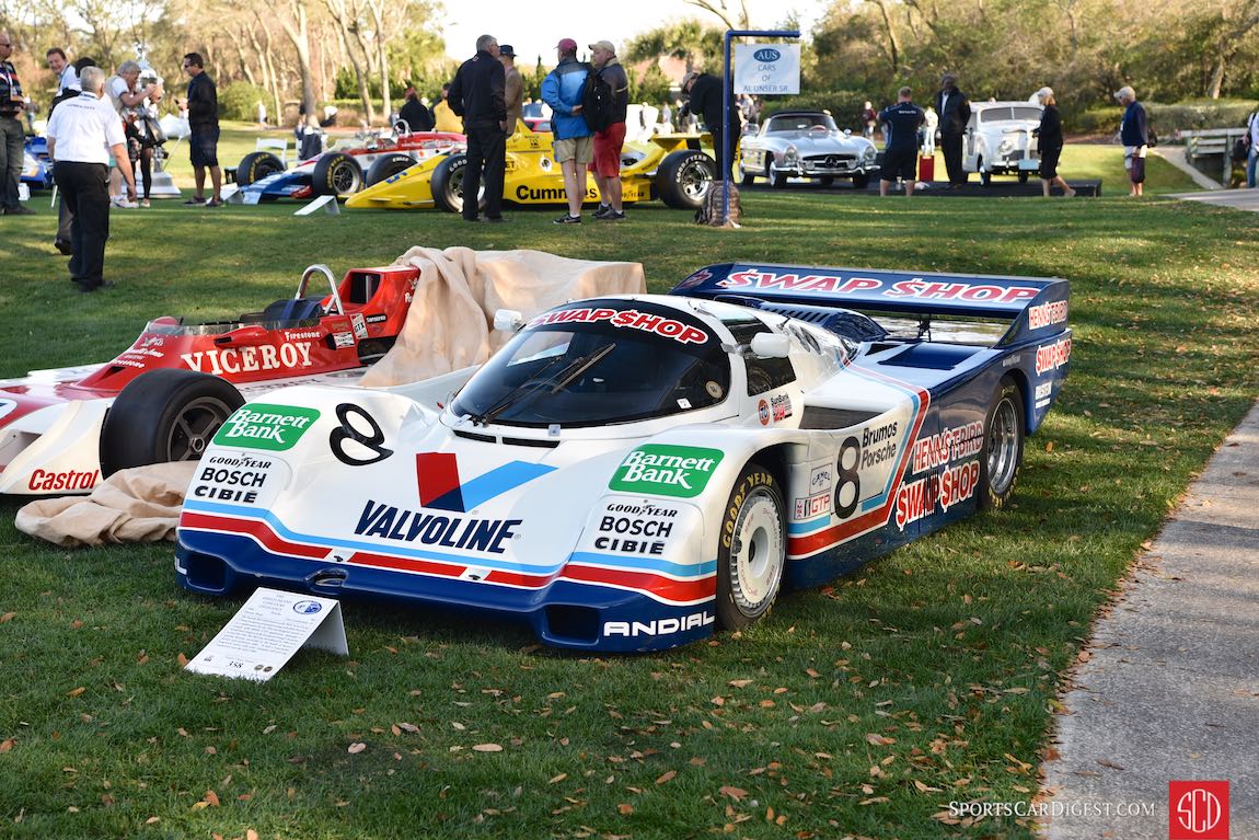 Porsche 962 that Al Unser Sr. co-drove to victory at the 1985 Daytona 24 Hours